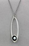 J & I - Sterling Silver with Freshwater Pearl Necklace - DPX722N