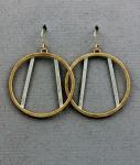 J & I Sterling Silver & Gold Filled Earrings - GFX800E