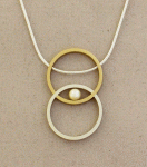 Mar of Santa Barbara: Sterling Silver & Gold Filled Necklace - NM230