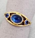 Patrick Murphy - Blue Moonstone & Tanzanite Ring 21203-08