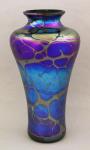 Romeo Glass - Blue Luster Classic Vase RO12