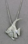 The Touch: Pendant Sterling Fish S1-082