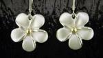 Steven Douglas - Plumeria Leverback Earrings SGE705D