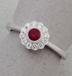 Stanton Color - Ruby & Diamond Ring SC-18255-01