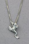 The Touch: Pendant Sterling Tiny Frog S1-641