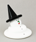 Vitrix Hotglass Studio - California Snowman - Melting Witch