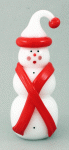 Vitrix Hotglass Studio - Snowman Scarf and Stocking Cap