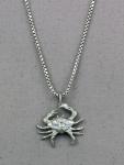 The Touch: Pendant Sterling Crab S1-578