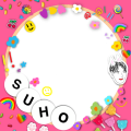 SUHO sticker