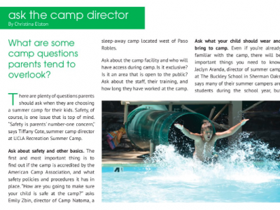 Ask the Camp Director - page 34