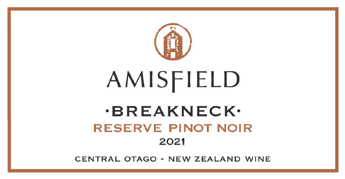 2021 Amisfield Breakneck Reserve Pinot Noir