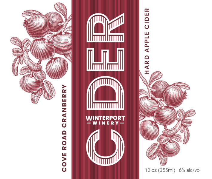 Cove Road Cranberry Cider | Winterport Winery | Cider | Vinoshipper