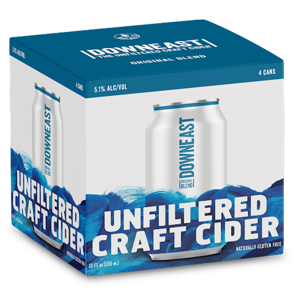 Downeast Original Blend Hard Cider - 4 Cans | Downeast Cider House 