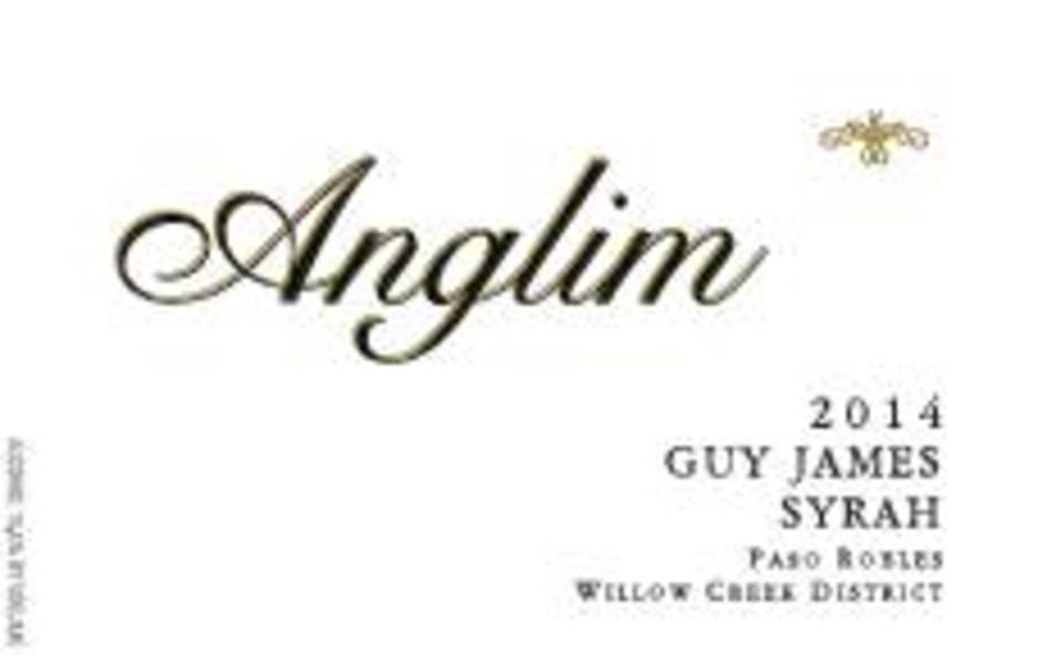 2014 Syrah Guy James, Paso Robles Willow Creek District