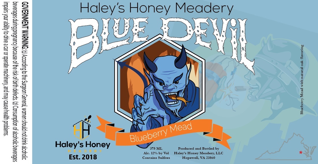 2018 Blue Devil | Haley's Honey Meadery | Mead | Vinoshipper