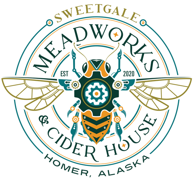 Brand for Sweetgale Meadworks & Cider House