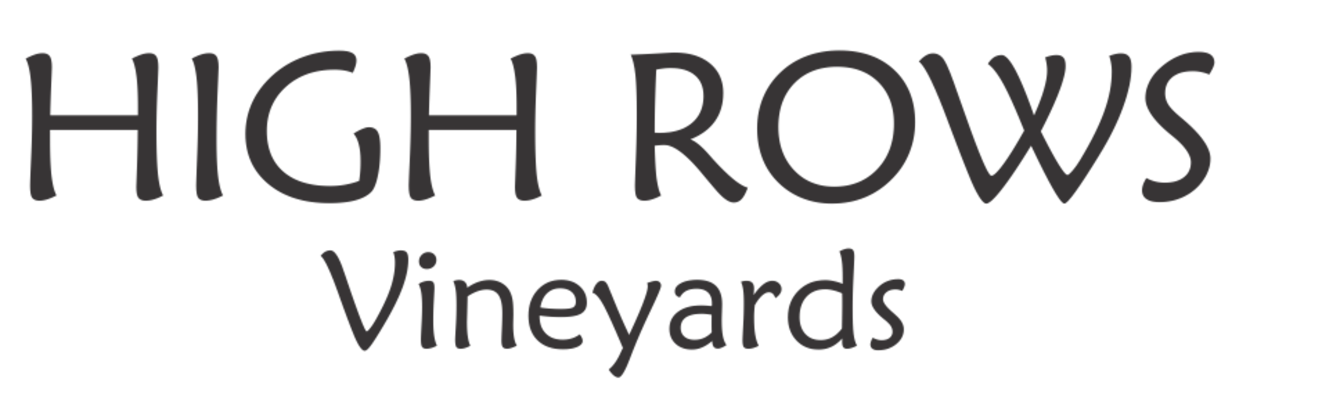 Brand for High Rows Vineyards