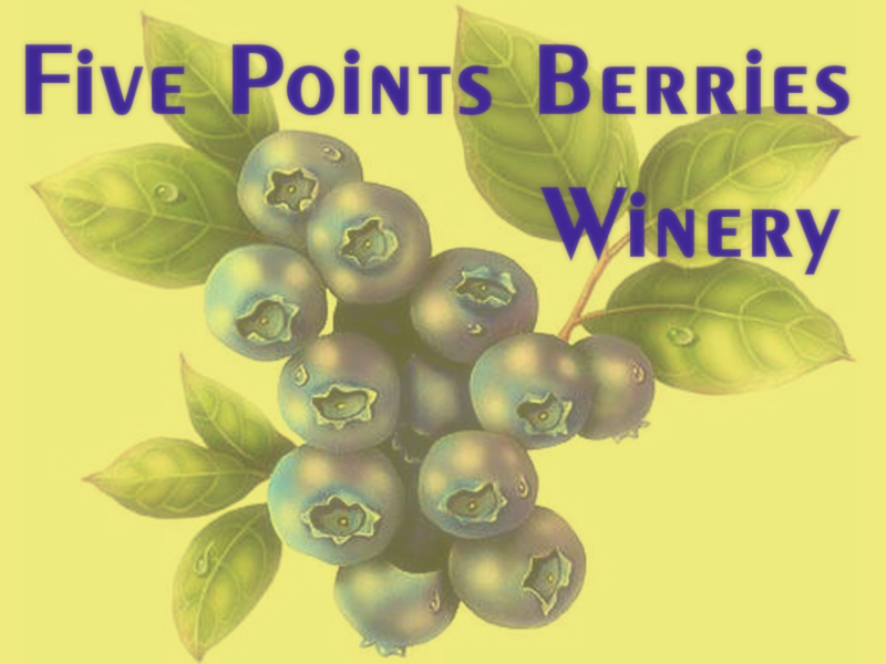 Brand for Five Points Berries Winery