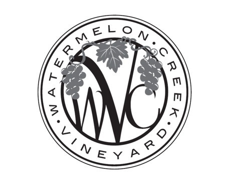 WCV Logo wine glass - Watermelon Creek Vineyard