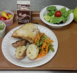 Some Grumble About Change as School Lunches Become Leaner and Greener
