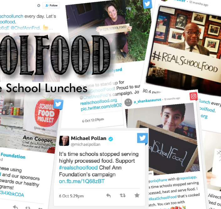 Kids Need #RealSchoolFood