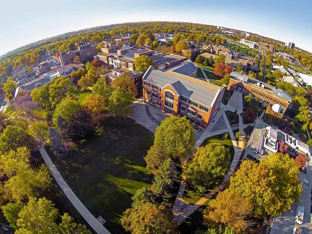 Illinois Wesleyan University Campus, Bloomington, IL