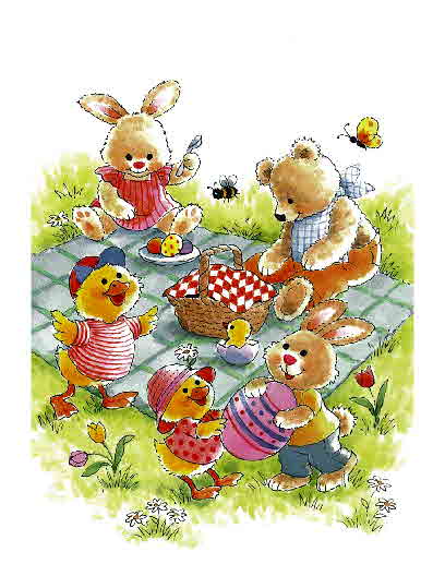 Easter-animal-picnic