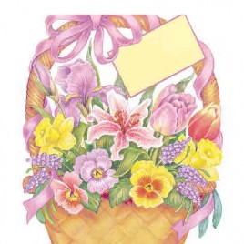 BASKET WITH EGG