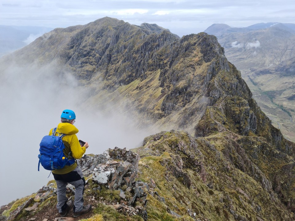 Ten Best Mountain Ridges In The UK: Aonach Eagach Ridge