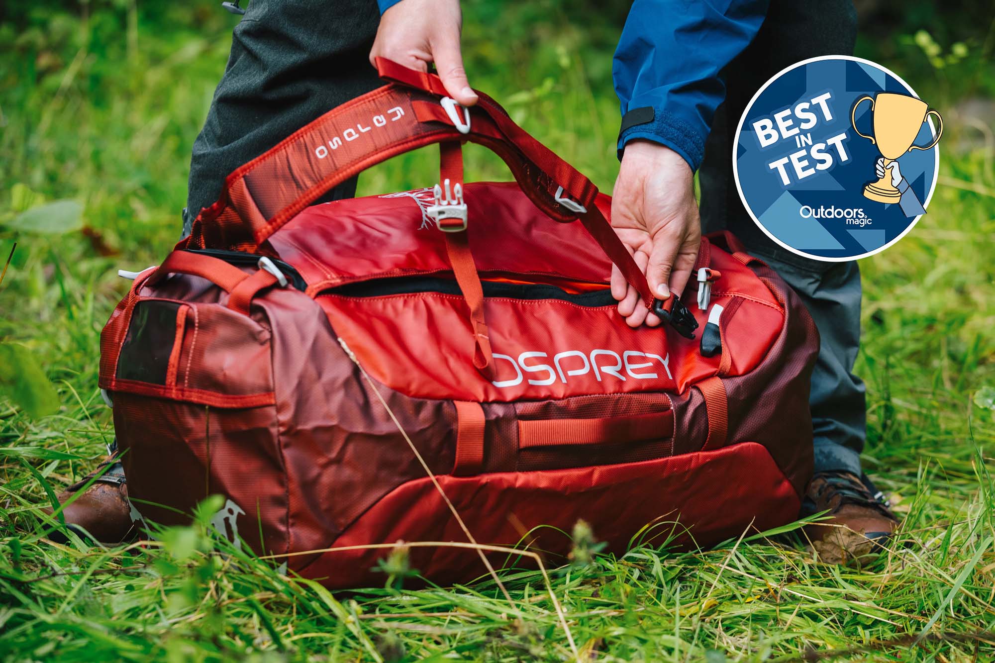 best duffel bags: Osprey Transporter