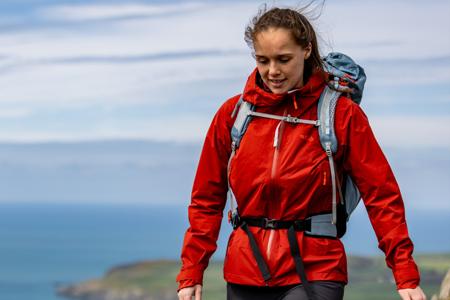 Rab Firewall Light: best hardshells for hiking