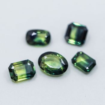 polished emeralds