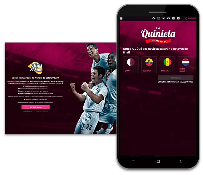 Quiniela online del Mundial de Qatar