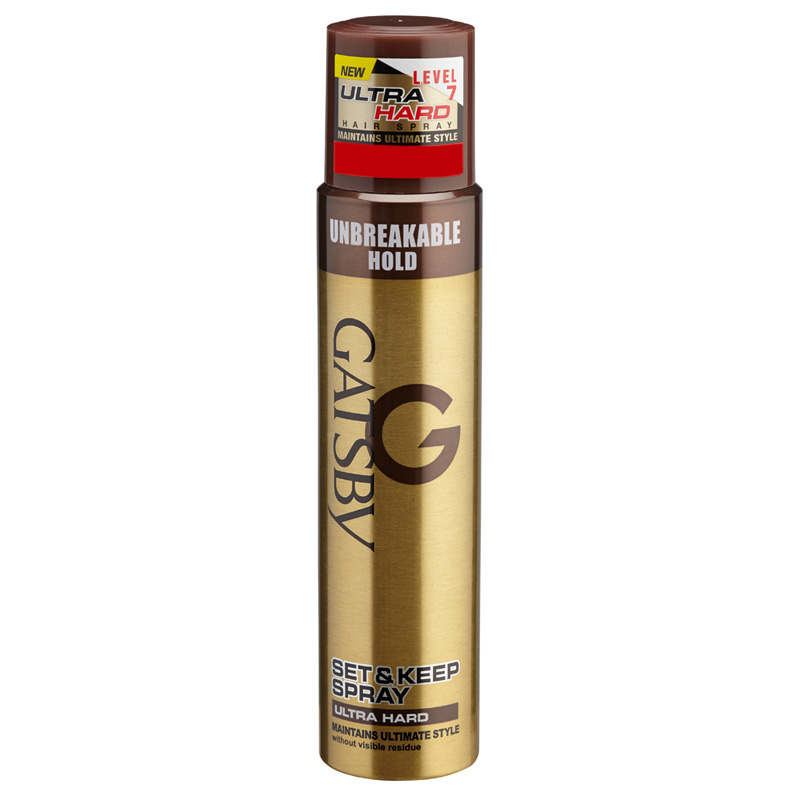 Gatsby Set And Keep Hair Spray Ultra Hard 250ml