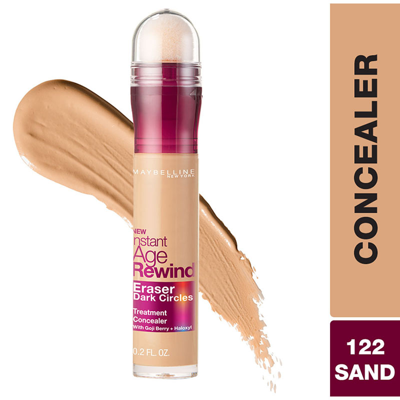 Maybelline New York Instant Age Rewind Eraser Multi-Use Concealer Sand 122 6ml
Maybelline New York Instant Age Rewind Eraser Multi-Use Concealer Sand 122 6ml