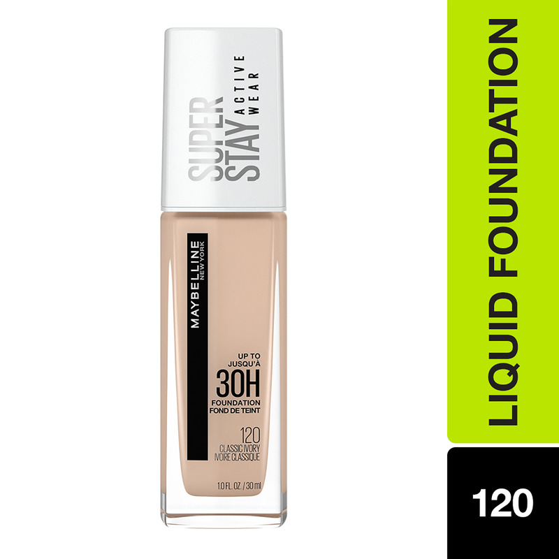 Maybelline New York Super Stay Full Coverage Foundation Classic Ivory 120
Maybelline New York Super Stay Full Coverage Foundation Classic Ivory 120