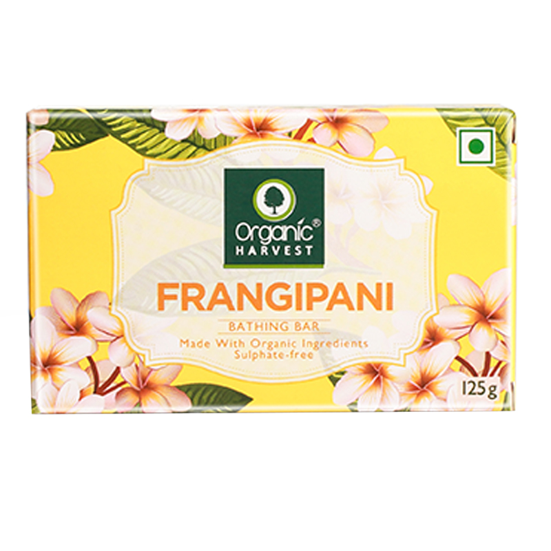 Organic Harvest Soap Frangipani 125gm