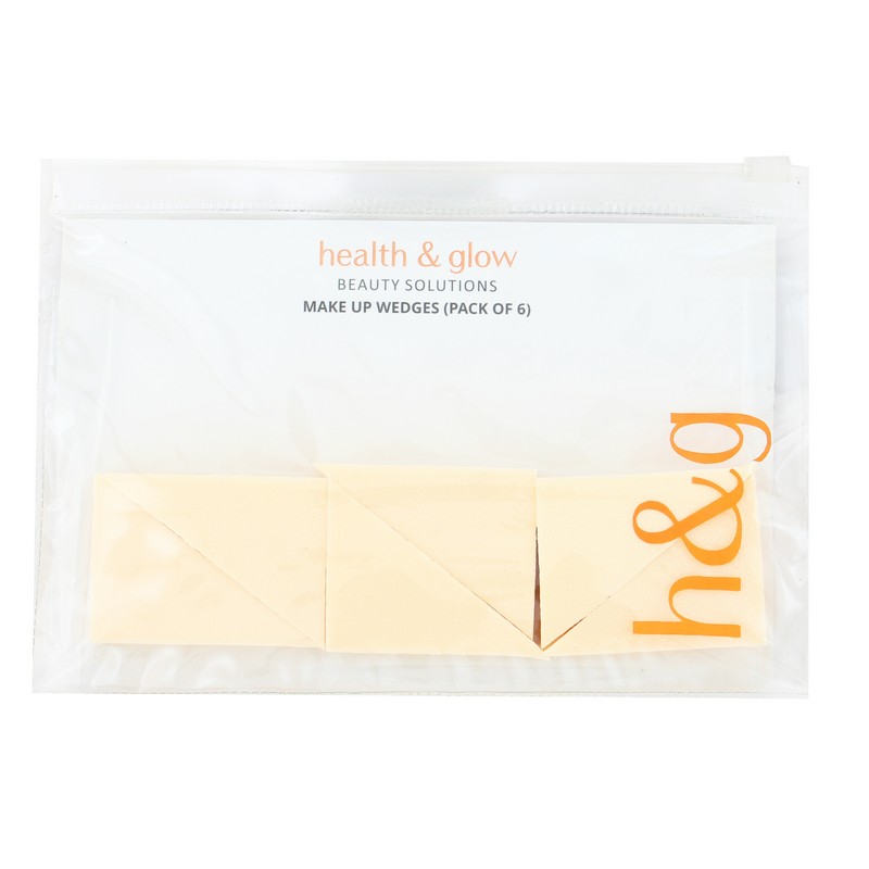 Health & Glow Make Up Wedges Pack Of 6 PC89