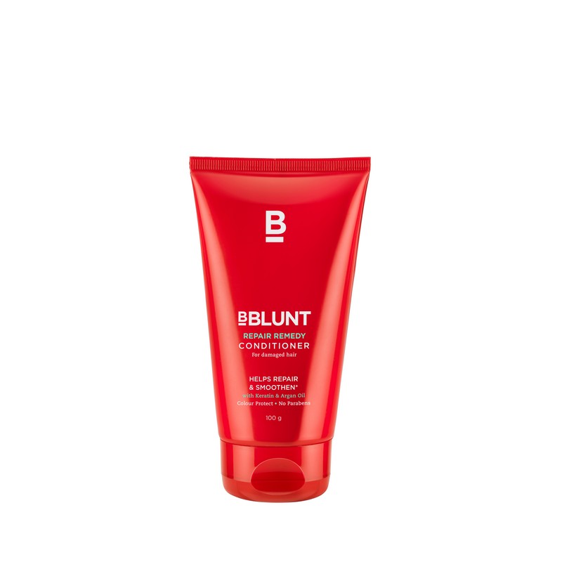 BBlunt Repair Remedy Conditioner With Keratin & Argan Oil For Damaged Hair 100gm
BBlunt Repair Remedy Conditioner With Keratin & Argan Oil For Damaged Hair 100gm