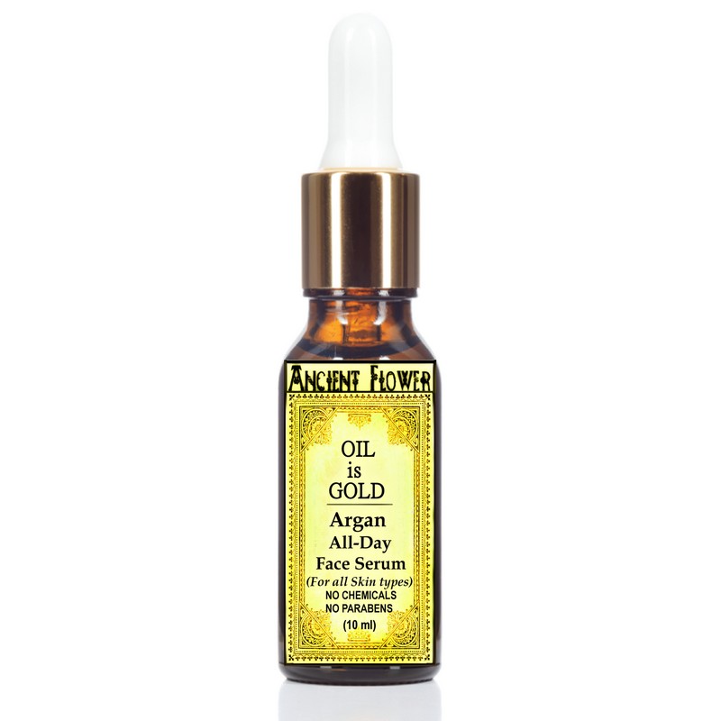 Ancient Flower Oil Is Gold Argan All Day Face Serum 10ml