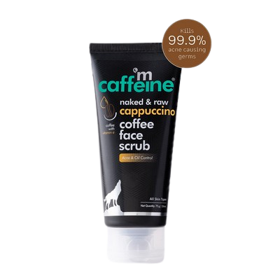 Mcaffeine Anti Acne Coffee Face Scrub For Women & Men - Reduces Dark Spots & Pimples 75gm
Mcaffeine Anti Acne Coffee Face Scrub For Women & Men - Reduces Dark Spots & Pimples 75gm