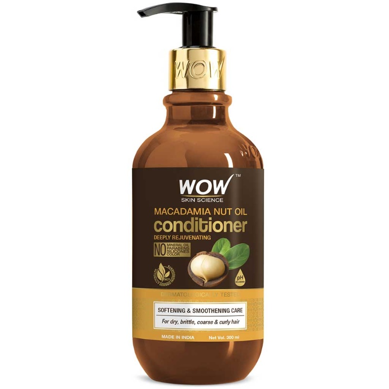 Wow Skin Science Macadamia Nut Conditioner - No Sulphate Parabens Silicones Color & Peg 100ml
Wow Skin Science Macadamia Nut Conditioner - No Sulphate Parabens Silicones Color & Peg 100ml