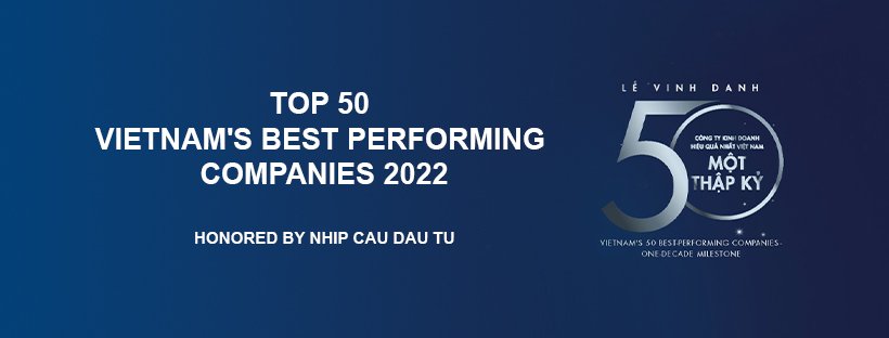 HSC - Top 50 Vietnam’s best performing companies 2022