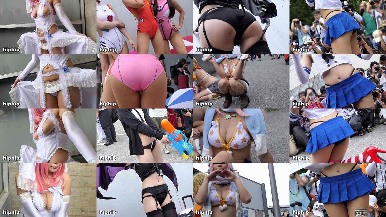 【超高画質フルHD動画】コスプレイベントなら堂々と露出できます！承認欲求に飢えてる露出系コスプレイヤー達NO-1234セット商品