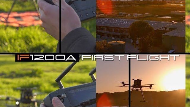 IF1200A First Flight video screenshot