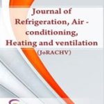 Journal of Refrigeration, Air conditioning, Heating and ventilation Cover