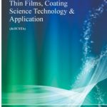 Journal of Thin Films, Coating Science Technology & Application Cover