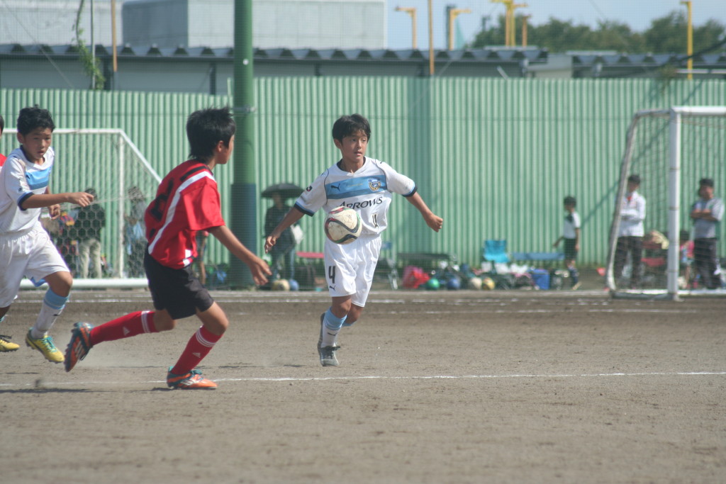 中盤を担った山田新己選手