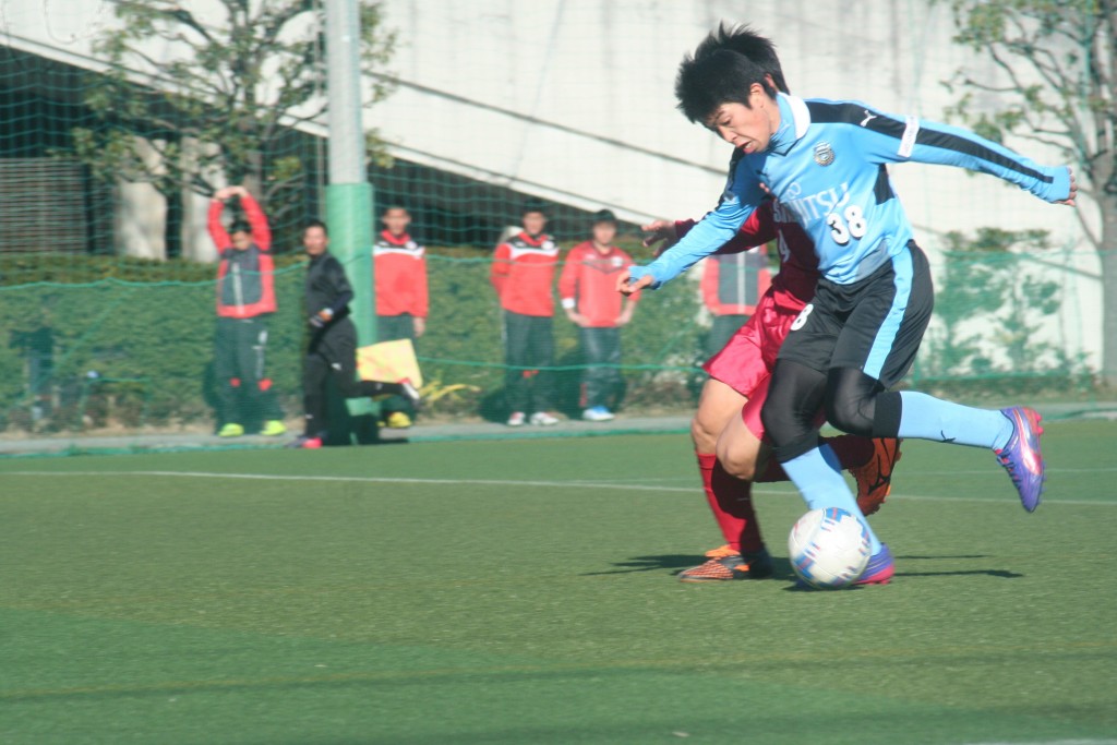 宮代大聖選手は前半のみの出場