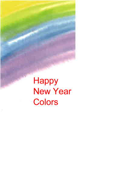 Happy New Year Colors